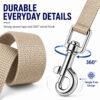 Retractable dog leash use scene