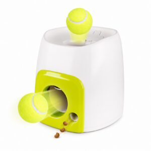 Gravity Roll-Out Ball & Treat Reward Toy for Dogs