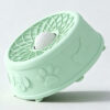 Lotus slow feeder bowl in Sprout Green
