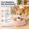 Lotus slow feeder bowl for dogs