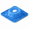 Ocean Sky Blue slow feeder bowl pro with square tray